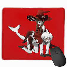 Deep sea prisoner - sal and wadanohara stitched edge laptop gaming mouse  pad computer mousepad: Amazon.co.uk: Computers & Accessories
