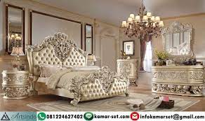 Tenpat Tidur Klasik Ukiran Mewah Luxury Bedroom Sets California King Bedroom Sets King Bedroom Sets
