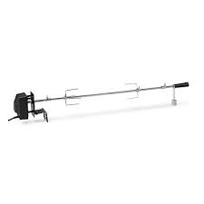 Klarstein Van Helsing Accessoire Tournebroche Electrique Extension Des Grills Jusqu A 78 Cm De Largeur En Acier I Nettoyant Moteur Inoxydable Acier Inoxydable