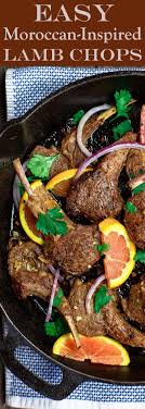 Orange Harissa Lamb Chops Recipe The Mediterranean Dish Quick Pan Seared And Flavor Packed Lamb Chops Wi Lamb Chop Recipes Easy Lamb Chop Recipes Lamb Chops