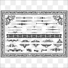 向量組的裝飾元素黑色 裝潢性的 經典 尺子向量圖案素材免費下載 png eps和ai素材下載 pngtree color circle color vector
