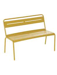 L'essentiel au service du confort. Banc Star Avec Lattes Metal Orange Emu Bancs De Jardin Jardin Concept