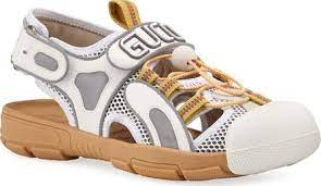 Gucci Tinsel Sneaker Style Sandals Luxed