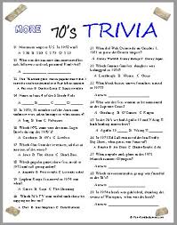 From the 1960s to the 1980s, various music styles emerged ranging from heavy metal to disco. 70s Trivia Covers A Very Busy And Fun Decade Were You There