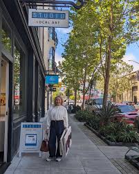 Here I am in Front of @studiogallerysf in San Francisco dropping off a few  paintings to be included in the upcoming show “Delicious”. You can check  out the art