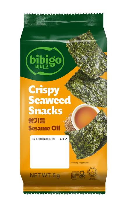 crispy seaweed snack sesame