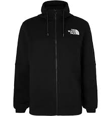 the north face himalayan loopback cotton jersey hoodie