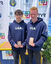 Results from day three of the TYR Junior America's Cup: Group A/B Boys  Synchro Platform 🥇 Nathaniel Grannis and Kyle Ly (USA 🇺🇸) 🥈 Josh  Sollenberger and Aiden Sadler (USA 🇺🇸) Group