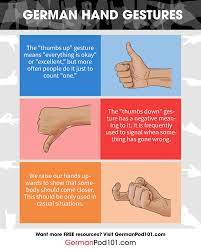 Bad hand gestures meaning with pictures. German Gestures And Body Language You Need To Know