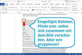Hab schon gegoogelt , format seite gitternetzlinien, finde aber die linien nicht um ein häkchen zusetzen. Word Und Libreoffice Writer Bild Mit Rahmen Pfeil Oder Linie Gruppieren Onlinepc Ch