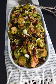 These roasted brussels sprouts with crispy bacon & creamy cheese sauce are perfect for those who are convinced that they don't like brussels sprouts! Brussels Sprouts With Bacon And Blue Cheese Cuts And Crumbles