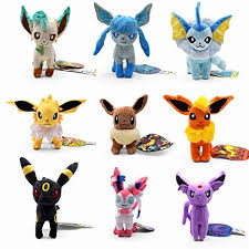 Papcool 9 Styles Eevee Umbreon Sylveon Vaporeon Jolteon Leafeon Espeon Flareon Glaceon Evolution Plush Toy Cute Stuffed Animals Collection 8 Inch Buy Online In Belarus At Belarus Desertcart Com Productid 206136369 Free delivery and returns on ebay plus items for plus members. desertcart