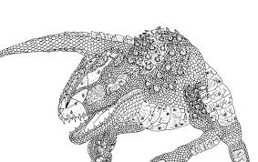 You can edit any of drawings via our online image editor before downloading. Indominus Two M Rarts Drawings Illustration Animals Birds Fish Dinosaurs Other Dinosaurs Artpal