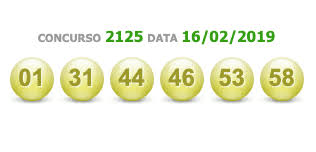 As apostas podem ser efetuadas até às 19:00 de hoje e a cartela para marcar seis dezenas está no valor de r$ 4,50. Mega Sena 2125 Resultado Mega Sena Sabado 16 02 2019