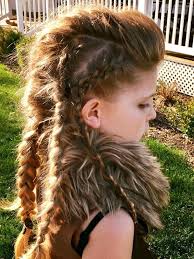Lost Boys Hair Braids Faux Hawk Girls Costume Viking Costume The 100 Peter Pan Costumes Peter Pan Costume Braided Hairstyles