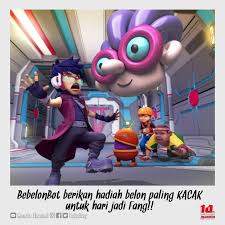 Orang dewasa juga nggak mau ketinggalan dengan serta mencari foto kartun untuk dipakai dp di media sosial atau. Selamat Hari Jadi Fang Siapa Sangka Hadiah Belon Dia Kacak Sangat Hahaha Terbaiklah Bebelonbot Fang Kata Hidun Selamat Hari Jadi Kartun Animasi
