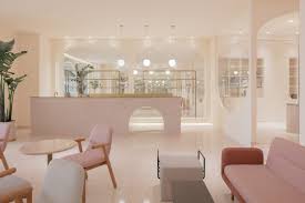 Special services เกาหลี 18+ ดูหนังออนไลน์ ดูหนัง ดูหนัง hd. Penda China Creates Rosy Interiors For Ecnesse Beauty Salon