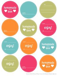 Candy bar labels, 5.3 x 5.25 in. 56 Cute Mason Jar Labels Kitty Baby Love
