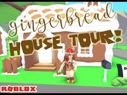 Christmas Update Gingerbread House Tour On Adopt Me Youtube Gingerbread House Adoption Cute Room Ideas