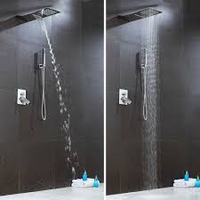 Details Zu Unterputz Wasserfall Duschsystem Edelstahl Duschset Regendusche Duscharmatur Bad