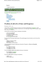 The man grumbled loudly while cleaning the table. Adverbios Pdf English Grammar Adverb