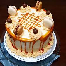 Beautiful cake designs that will make your celebration to the next level | buttercream decorating, d. Caramel Macchiato Cake Coffee By Bts