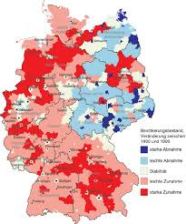 The icon links to further information about a selected division including its population structure (gender, age groups, nationality). Population Change In Germany Download Scientific Diagram