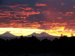 1386 sunset rd, butte, mt 59701. Sunset On Three Sisters Mts From Powell Butte Oregon Mapio Net