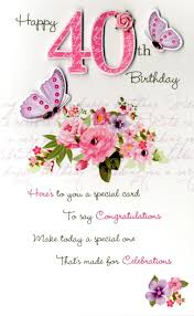 We did not find results for: 40th Female Happy Birthday Greeting Card Cards
