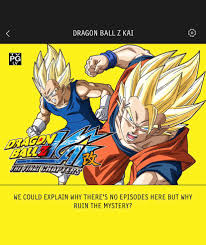 Buy dragon ball z watch: No Episodes Of Dbz Kai In Adult Swim App Are They Adding Final Chapters Adultswim