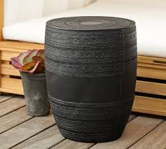 Metal Drum Side Table Drum Side Table Metal Drum Side Table