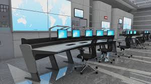 Control Room Solution Pyrotech Workspace Security Room Design Room Design
