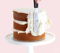 How To Crumb Coat Cakes And Why It S Important Sugar Sparrow Crumb Coating A Cake Cake No Bake Cake