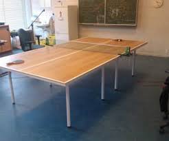 Upcycling Click Laminate To A Tabletennis Table Table Ping Pong Table Diy Flooring