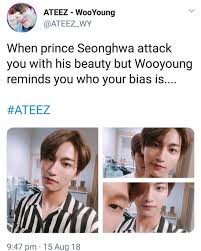 Ateez Tweets San On Instagram Ok Who S Shipping Them Hongjoong Seonghwa Mingi S Kpop Memes Funny Kpop Memes Kpop Funny