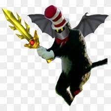 Meme Here S A Meta Knight Cat In Hat Baseball Bat Hd Png Download 1057x976 1491184 Pinpng