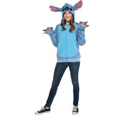 Such a cute couple costume! Adult Stitch Hoodie Disney Lilo Stitch Party City