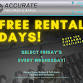 FREE RENTAL DAYS