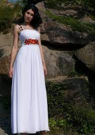 Empire Silhouette Long Wedding Dress In By Apilatcreativeatelie 730 00 Fashion Design Dress Etsy Wedding Dress Wedding Dresses