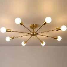 Searching for the right sputnik pendant light for modern interiors can be an overwhelming and exciting process due to the sheer amount of options available. Industrial Sputnik Chandelier Pendant Lamp Ceiling Lighting Fixture 6 8 Heads Us Ebay