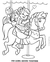 Horses are gorgeous creatures symbolizing dynamism, spiritedness and innocence. Horse Pictures For Kids To Color Coloring Home