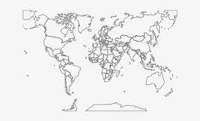 World Map Png With Countries World Map Png Picture Web Icons Png Free Clipart 144 - World Map Coloring  Page With Countries - Free Transparent Png Download - Pngkey