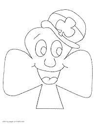 Patrick's day free coloring pages so everyone in the family can have their own. Shamrock Coloring Page Coloring Pages Printable Com