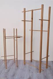 A wide variety of coats rack options are available to you, such as appearance, specific use. Garderobenstander Holz Kann In Wenigen Minuten Aufgebaut Werden Wooden Coat Rack Coat Stands Clothes Stand