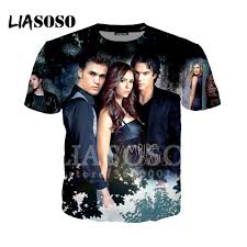 I am little bit late because it goes reallyyyy fast :d thank y'all! Liasoso 3d Print Women Men The Vampire Diaries Elena Gilbert Stefan Salvatore Damontshirt Summer T Shirt Short Sleeve X1271 Buy At The Price Of 9 38 In Aliexpress Com Imall Com