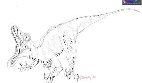Albertosaurus model for sinking ship entertainment and dino dana project. Troodon Dinosaur Coloring Page