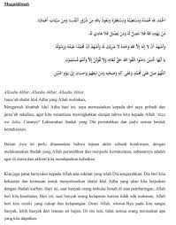 Jamaah shalat idul adha hadâkumullâh, ada dua peristiwa penting yang tidak bisa lepas dari hari raya idul adha. Khutbah Idul Adha 1441 H Yayasan Mufid