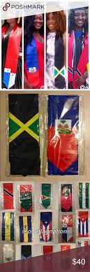 Country Flag Graduation Stoles Sash Unisex Graduation Stole Graduation Cap Designs Graduation Sash
