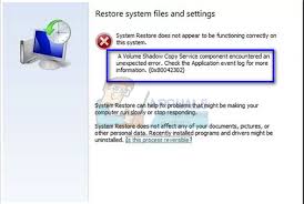 Error 0x80042302 When Trying To Restore The Windows System Image 10 Bytepeaker