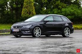 Seat Leon St Fr With Vossen Wheels Seat Leon Custom Wheels Vossen